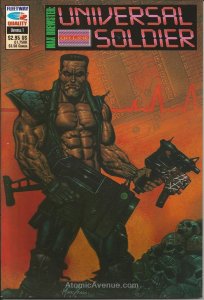 Max Brewster: The Universal Soldier #1 VF/NM ; Fleetway Quality