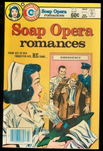 SOAP OPERA ROMANCES #5-LAST ISSUE-NURSE BETSY CRANE FN
