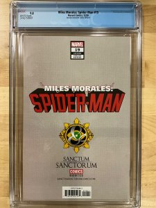 Miles Morales: Spider-Man #19  Sanctum Sanctorum Comics Edition B CGC 9.8