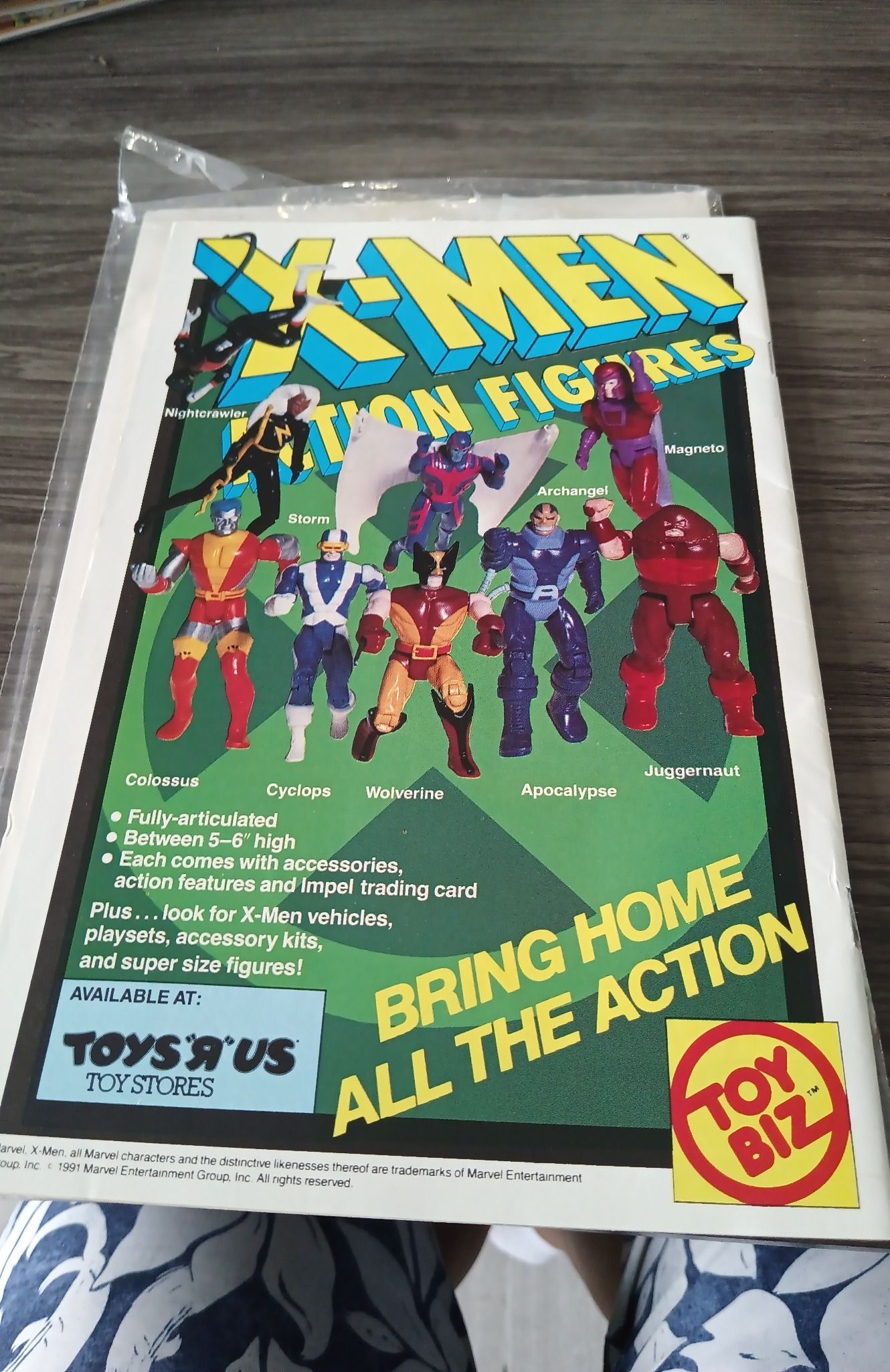 X-Men #1 Wolverine and Cyclops Cover (1991) | Comic Books - Copper Age ...