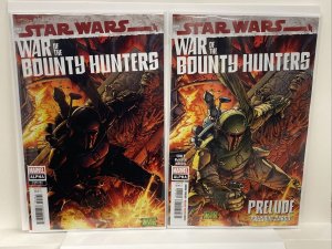 STAR WARS WAR BOUNTY HUNTERS ALPHA #1 Main+ 1:50 Boba Fett IN-HAND SHIPS NOW!