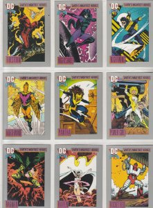 1992 Impel DC Cosmic Trading Cards(56 cards)