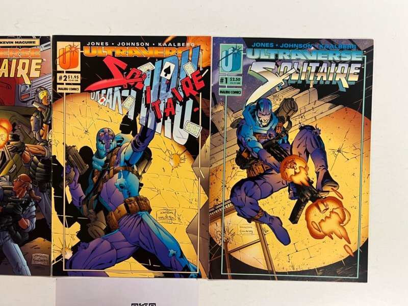 3 Solitaire Indie Comic Books # 1 2 3 64 JS38