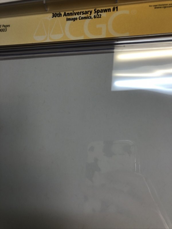 30th Anniversary Spawn (2022) # 1 (CGC 9.8 SS) Signed & Sketch Ken Steacy •Blank