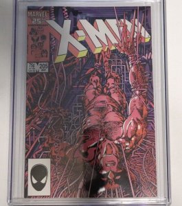 Uncanny X-Men 205 CGC 9.4 Marvel Comics Orgin of Lady Deathstrike