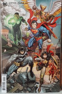 Justice League #40 NM CVR B Arthur Adam's