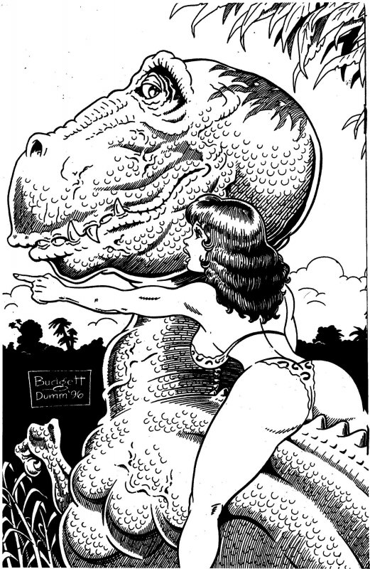 Cavewoman: Rain #3 Cover B(1996)Comic Book Spec 2nd Print Caliber Grade NM 9.4