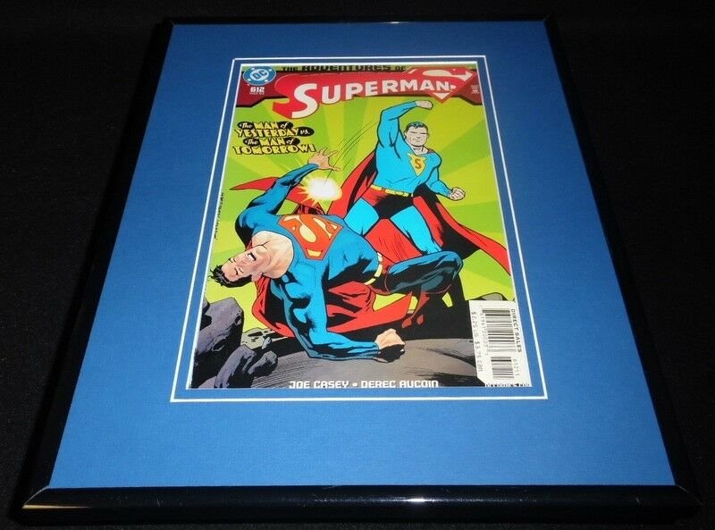 Superman #612 DC Comics Framed 11x14 ORIGINAL Comic Book Cover Man of Tomorrow 