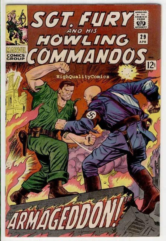 SGT FURY #29, Hitler, Germans, Baron Strucker, 1963,  VF+