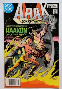 Arak Son of Thunder #18 (Feb 1983, DC) 7.0 FN/VF