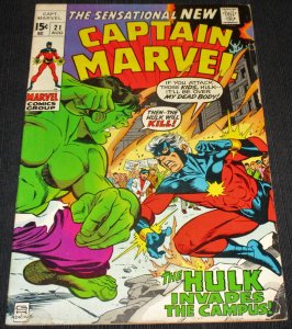 Captain Marvel #21 (1970)