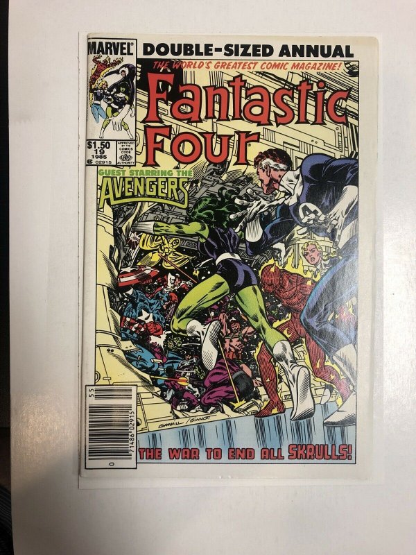 Fantastic Four Annual (1985) # 18 (VF) Canadian Price Variant CPV