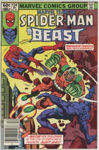 Marvel Team Up #124 (1972) - 7.0 FN/VF *Spider-Man/Beast* Newsstand
