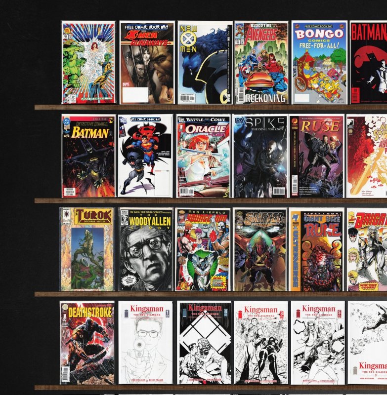 Huge Lot 150+ Comics with Ultimate Spider-Man, The Incredible Hulk & More!