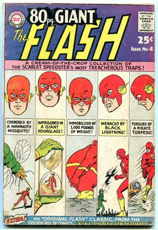 80 Page Giant #4 1964-Flash - DC Silver Age- G/VG