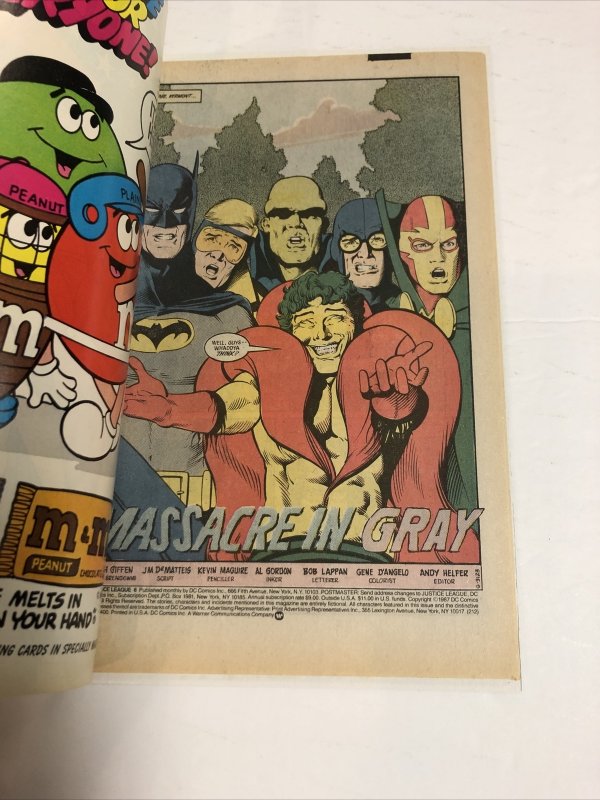 Justice League (1987)(DC) # 6 (NM) | Canadian Price Variant CPV