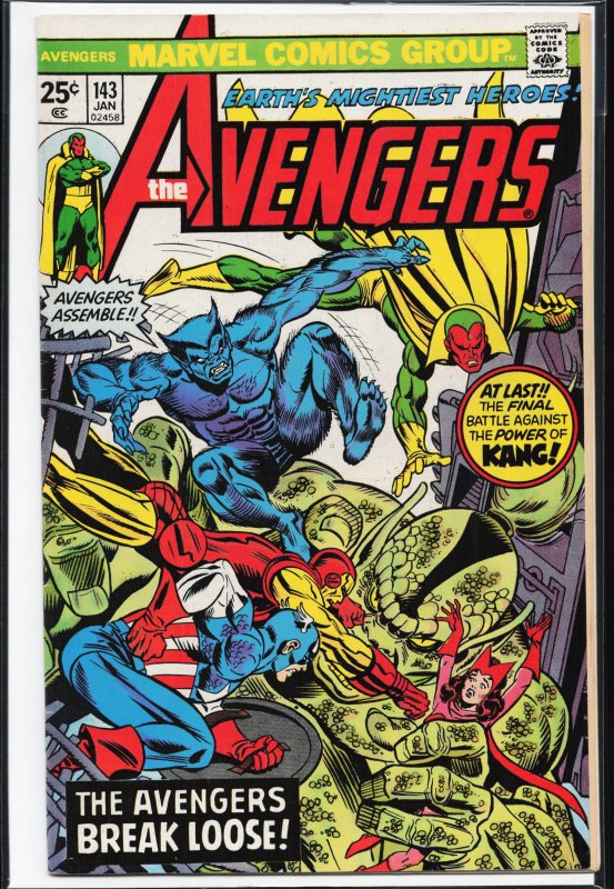 The Avengers #143 (1976) The Avengers
