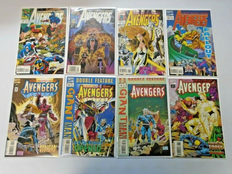 Avengers Comic Lot From #361-402 (Last Issue) 33 Diff Average 8.5 VF+ (1993-96)