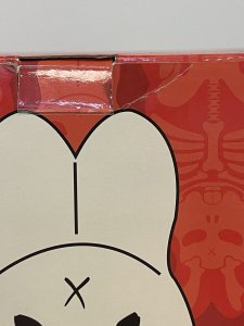 Kozik X Kidrobot 10 inch Skeleton Labbit Signed By Frank Kozik WH