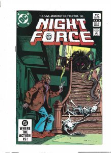 Night Force #8 through 14 Direct Edition (1983)