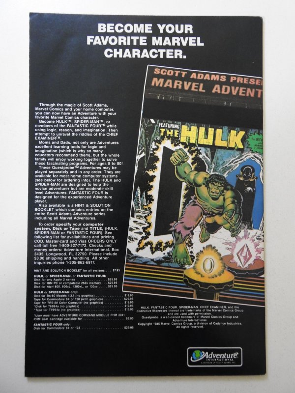 Amazing Spider-Man #276 VG Condition moisture stain