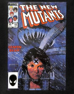 New Mutants #18 1st Warlock!