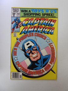 Captain America #250 VF- condition