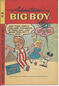 Adventures of the Big Boy #92  Feb.. 1964 (VF)