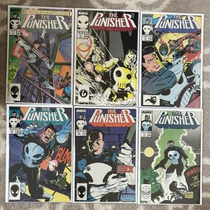 The Punisher #1,2,3,4,5,6 Series 2 Lot NM- Klaus Janson Marvel