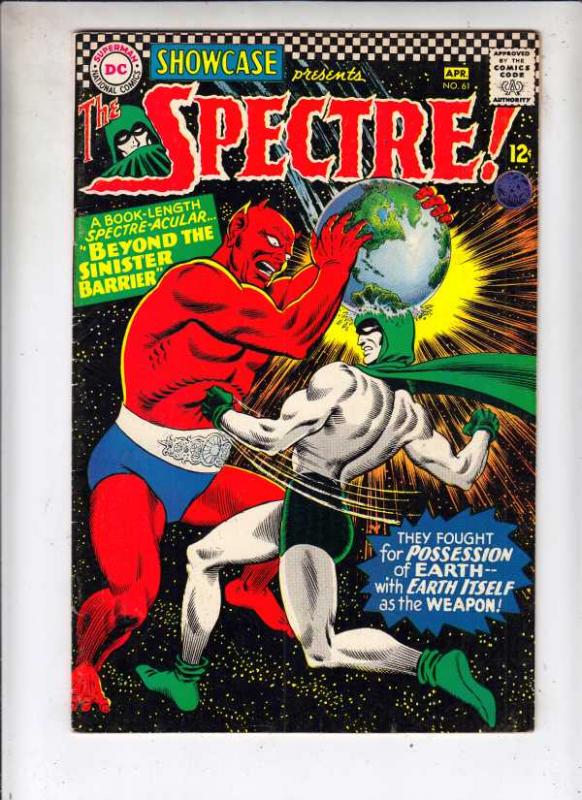 Showcase #61 (Apr-66) VF+ High-Grade The Spectre (Jim Corrigan)