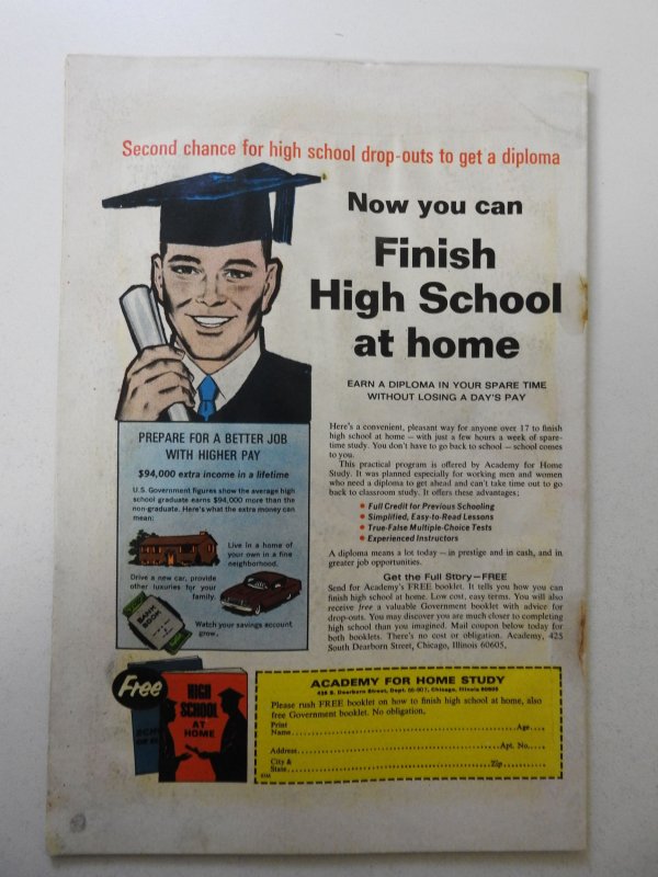 Sub-Mariner #40 (1971) GD/VG Condition moisture damage, rusty staples