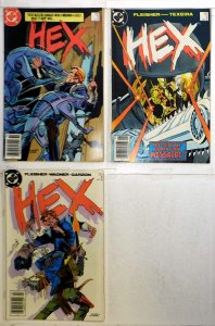 Hex Lot of 3 #2, 5, 8 (1985) DC Comics 1st Print Comic Books