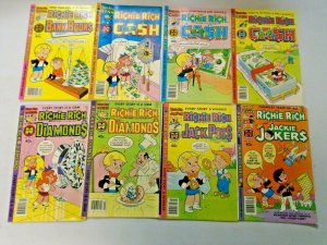 Richie Rich Harvey Comic Lot 40¢ Covers 39 Different Average 5.0