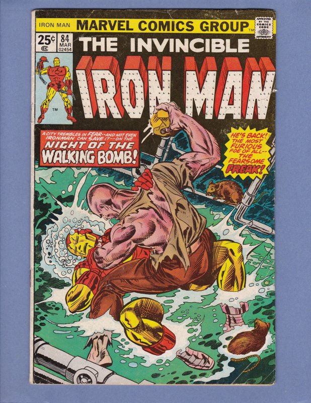 Iron Man #84 GD/VG Marvel 1976