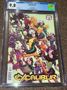 Excalibur 18, Russell Dauterman 1:25 Rogue Variant Cover, Graded 9.8