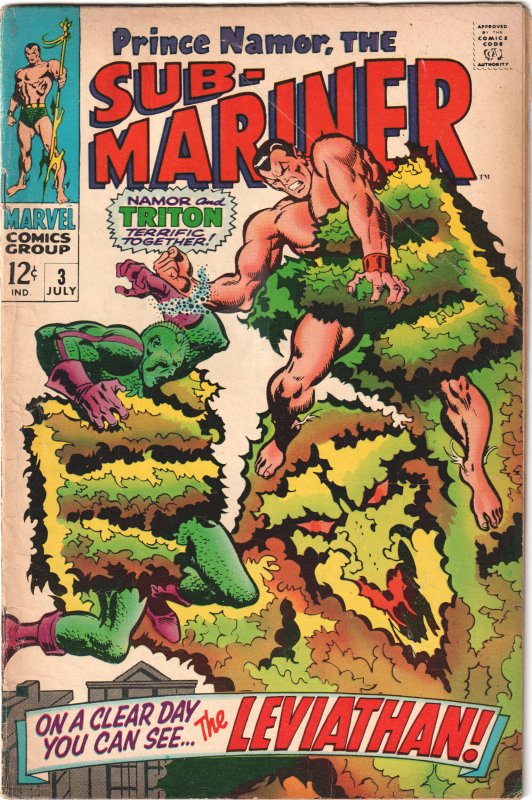 Sub-Mariner #3 (1968) Namor the Sub-Mariner