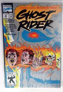 Ghost Rider #25 (1992) Marvel Comics 9.2 NM- Double Edition Comic Book