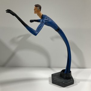 2001  Reed Richards Mr Fantastic Statue Repaired By Bowen 849/4000  Full Size