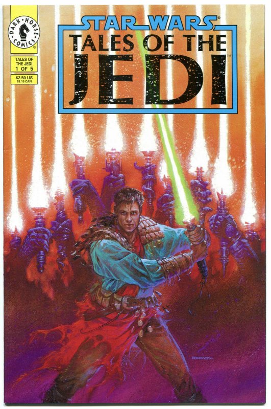 STAR WARS Tales of the JEDI #1 2 3 4 5, VF+, Dave Dorman, Tom Veitch, 1993