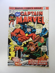 Captain Marvel #35 (1974) FN/VF condition MVS intact