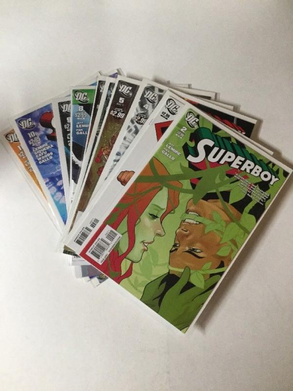 Superboy 2 3 4 5 6 7 8 9 10 11 Nm Near Mint