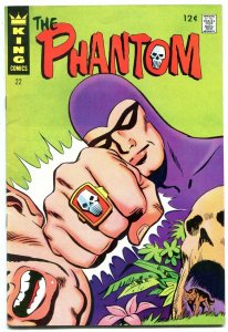 THE PHANTOM #22 1967-KING COMICS-SKULL CAVE-MANDRAKE VF