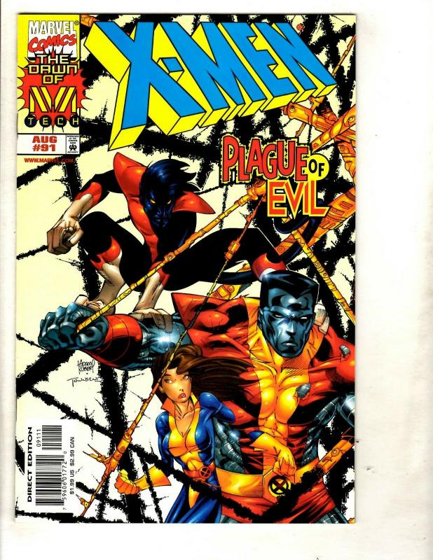 12 X-Men Marvel Comics # 89 90 91 92 93 94 95 96 97 98 99 1999 Annual CJ17