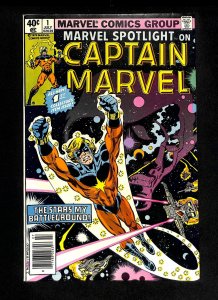 Marvel Spotlight (1979) #1 Captain Marvel!