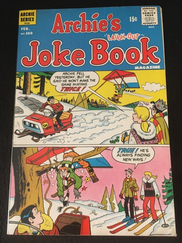 ARCHIE'S JOKE BOOK MAGAZINE #169 Fine Condition