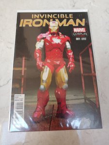 INVINCIBLE IRONMAN #1 COSPLAY VARIANT