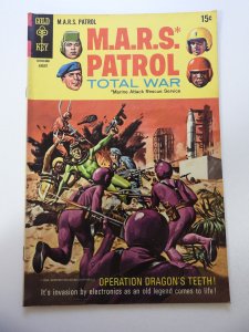M.A.R.S. Patrol Total War #10 (1969) FN+ Condition