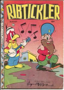 Ribtickler #9 1947-Fox-Li'l Pan-Ivan The Terrible-final issue-rare-VG