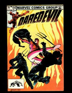 10 Daredevil Marvel Comic Books #192 193 194 200 202 202 203 204 205 206 HY2