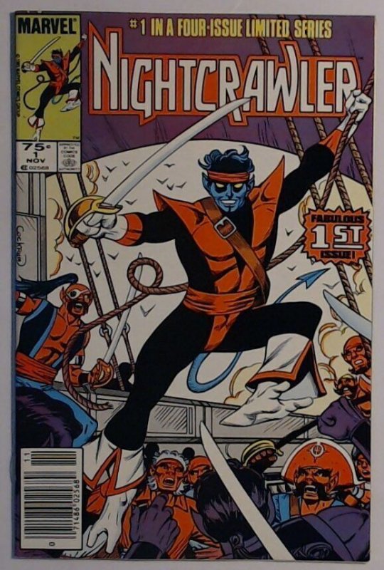 Nightcrawler #1 (Marvel, 1985) Newsstand